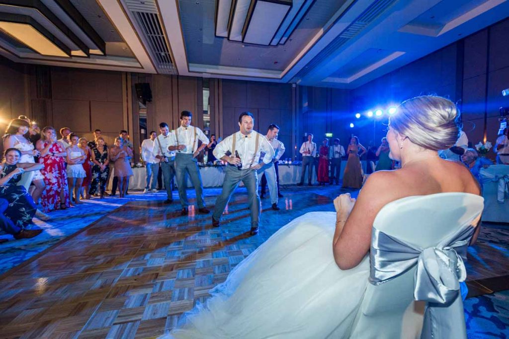 Brittany with Ben wedding reception at JW Marriott Merlin Beach. Phuket Thailand Photography