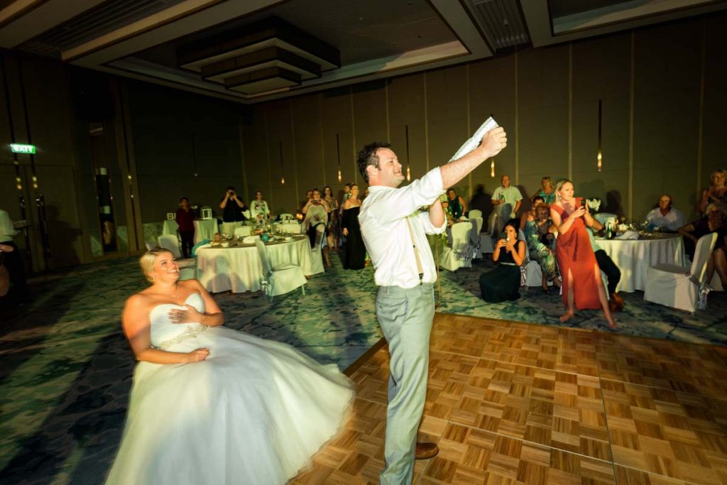 Brittany with Ben wedding reception at JW Marriott Merlin Beach. Phuket Thailand Photography