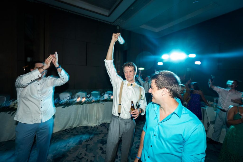 Brittany with Ben wedding reception at JW Marriott Merlin Beach. Phuket Thailand Photography