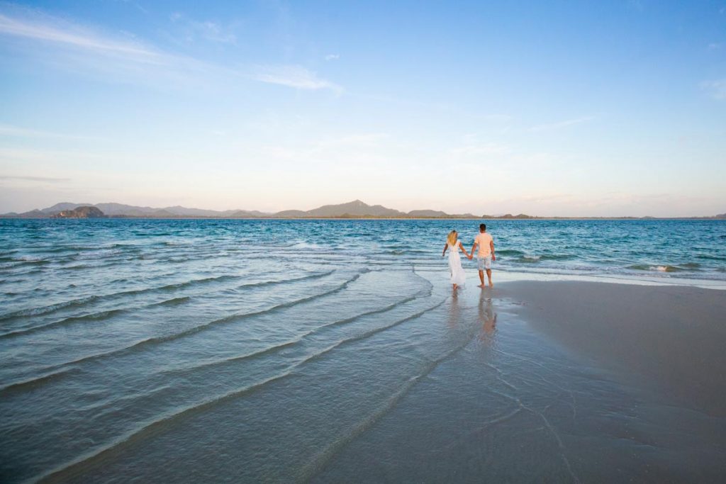 Engagement photography of Andrea and Pavel at Koh Mook Trang,Thailand.